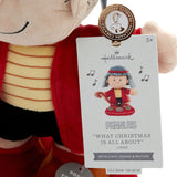 Peanuts® Linus in Shepherd Costume Plush With Sound, Motion and Light, 12"