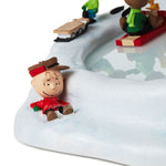 Peanuts® Gang Sledding Musical Tabletop Figurine With Motion