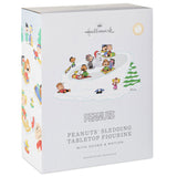 Peanuts® Gang Sledding Musical Tabletop Figurine With Motion