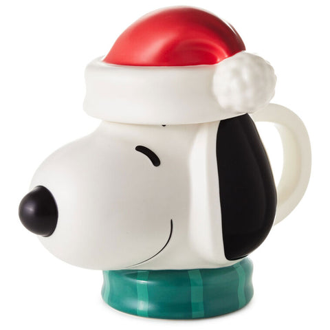 Peanuts® Santa Snoopy Musical Sculpted Mug, 23 oz.