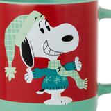 Peanuts® Snoopy Red and Green Christmas Mug, 16 oz.