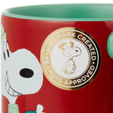 Peanuts® Snoopy Red and Green Christmas Mug, 16 oz.