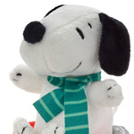 Peanuts® Zip-Along Snoopy on Red Disc Plush Toy