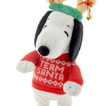 Peanuts® Team Santa Snoopy Plush With Sound and Motion, 14"