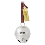 The Polar Express™ 20th Anniversary Santa's Sleigh Bell 2024 Metal Ornament