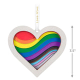 Love Wins Papercraft Ornament