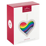 Love Wins Papercraft Ornament