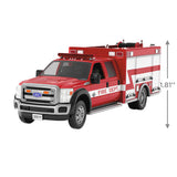 Fire Brigade 2011 Ford F-550 Fire Engine 2024 Ornament With Light