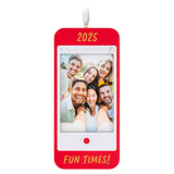 A Moment to Remember 2025 Photo Frame Ornament