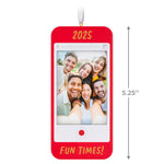 A Moment to Remember 2025 Photo Frame Ornament