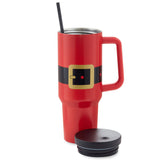 Santa Suit Insulated Travel Cup With Handle, 40 oz.