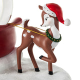 Santa's Sleigh Musical Snow Globe Figurine, 5.6"