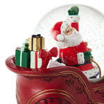 Santa's Sleigh Musical Snow Globe Figurine, 5.6"