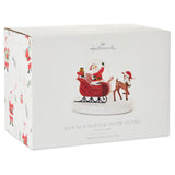 Santa's Sleigh Musical Snow Globe Figurine, 5.6"