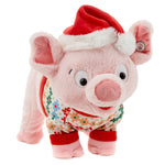 Season's Squealings Pig Plush With Sound and Motion, 10"