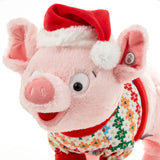 Season's Squealings Pig Plush With Sound and Motion, 10"