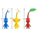 Nintendo Pikmin™ Red, Yellow, and Blue Pikmin Ornaments, Set of 3