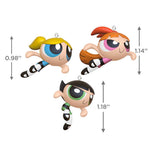 The Powerpuff Girls Blossom™, Bubbles™ and Buttercup™ Ornaments, Set of 3