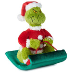 Dr. Seuss's How the Grinch Stole Christmas!™ Grinch on Sled Musical Plush With Motion, 9.5"