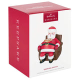 Snoring Santa Ornament With Sound and Motion