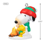Mini Peanuts® Winter Fun With Snoopy Ornament, 1.02"