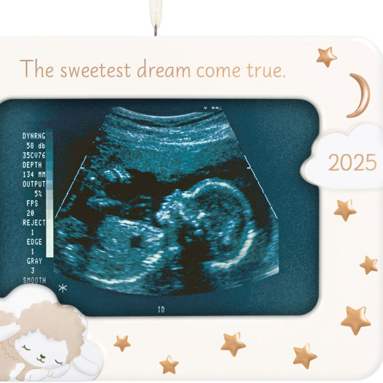 Sweetest Dream Come True 2025 Photo Frame Porcelain Ornament MINA'S