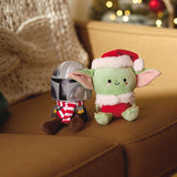 Better Together Star Wars™ The Mandalorian™ and Grogu™ Holiday Magnetic Plush Pair, 5"