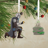 Star Wars: The Mandalorian™ and Grogu™ Hallmark Ornaments, Set of 2