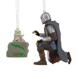 Star Wars: The Mandalorian™ and Grogu™ Hallmark Ornaments, Set of 2