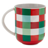 Hallmark Channel Watching Plaid Mug, 21.5 oz.