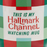 Hallmark Channel Watching Plaid Mug, 21.5 oz.