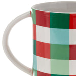 Hallmark Channel Watching Plaid Mug, 21.5 oz.