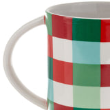 Hallmark Channel Watching Plaid Mug, 21.5 oz.