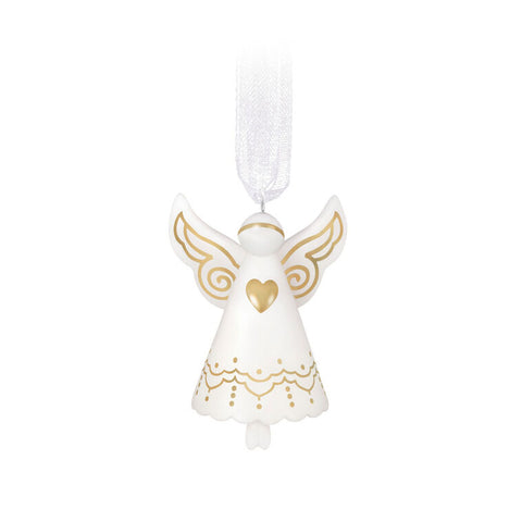 Mini Little Angel Porcelain Ornament, 1.25"