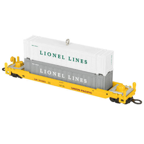 Lionel® Union Pacific Husky Stack Metal Ornament