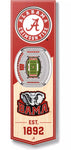Alabama Crimson Tide 6"x19" 3-D Banner