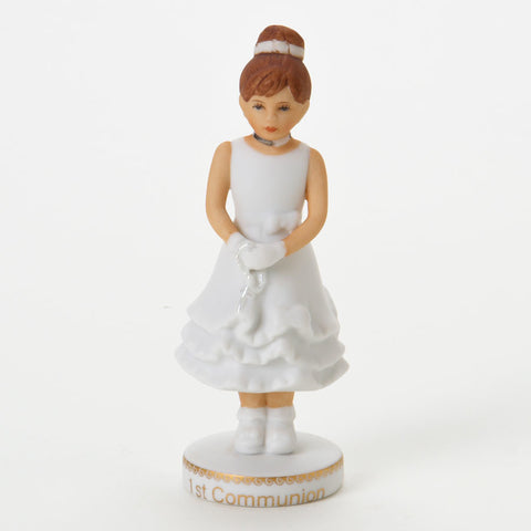 Brunette First Communion - Growing Up Girl