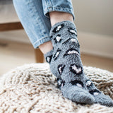Cat Nap Lounge Socks - Gray